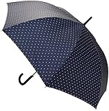 晴雨兼用 長傘 ジャンプ傘 ダイヤモンドドット 65cm MSL-014 晴雨兼用 長傘 ジャンプ傘 ダイヤモンドドット 65cm MSL-014